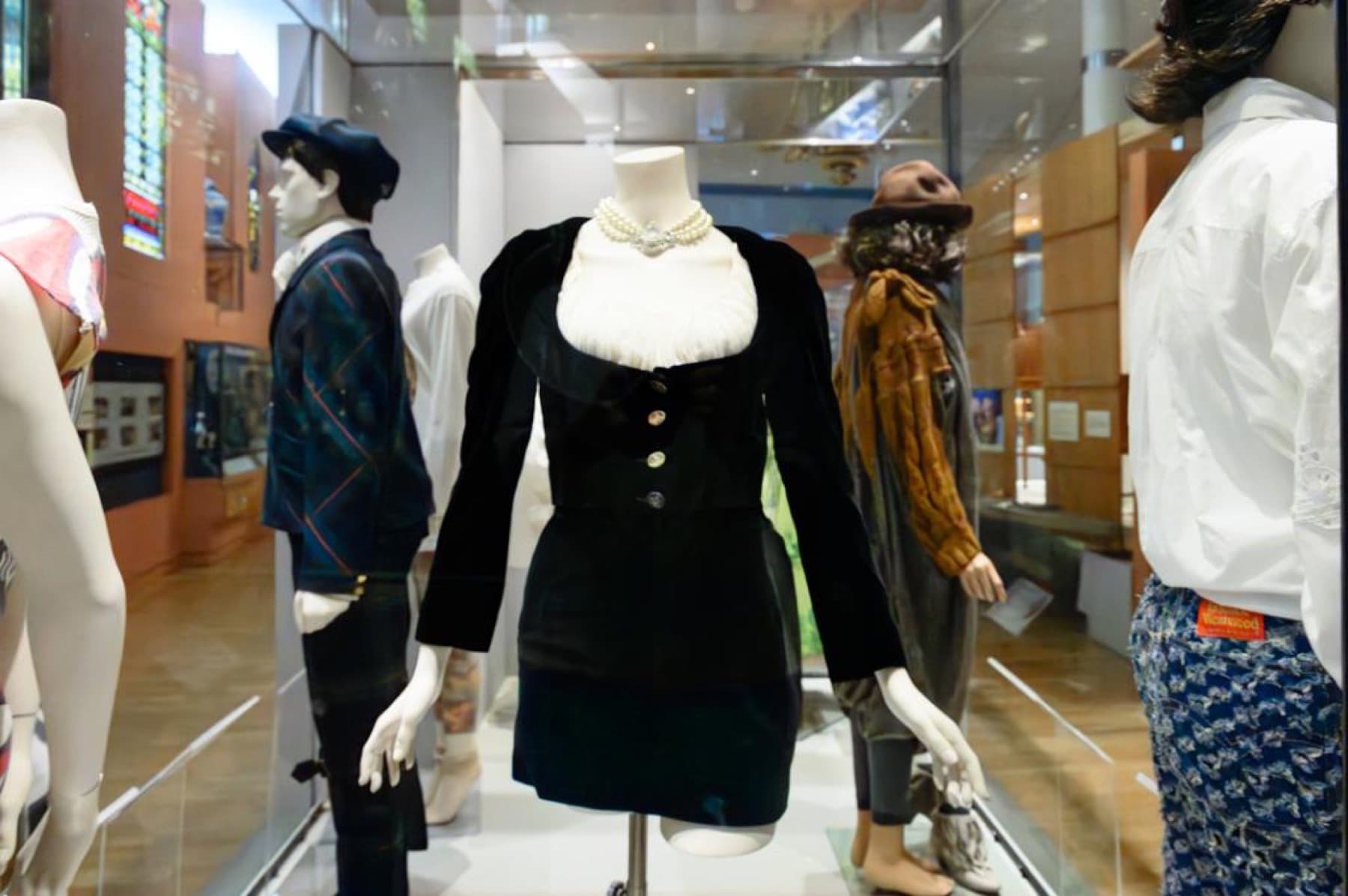 Walker Gallery Designer in Focus is “Priestess of Punk” Vivienne Westwood. Photograph: Pete Carr, National Museums Liverpool